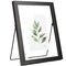 Floating Picture Frame 7x9 Picture Frame 5x7 6x8 Floating Picture Frame, Table-top Floating Frame Black Modern Style Wooden Display For 4x6 5x7 6x8 7x9 Picture Frame Black (PHSD0709)